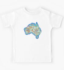 Pictorial Australia T-Shirt Kids T-Shirt