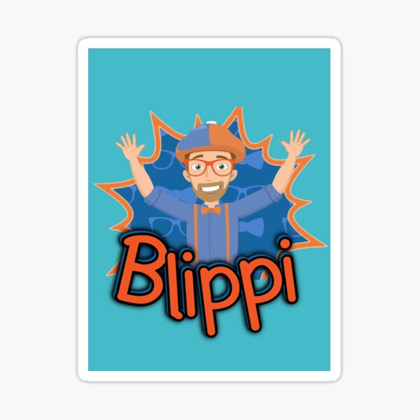 Nuevo Blippi Pegatina