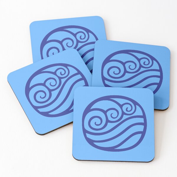 Item preview, Waterbending Symbol designed and sold by hopperograss.
