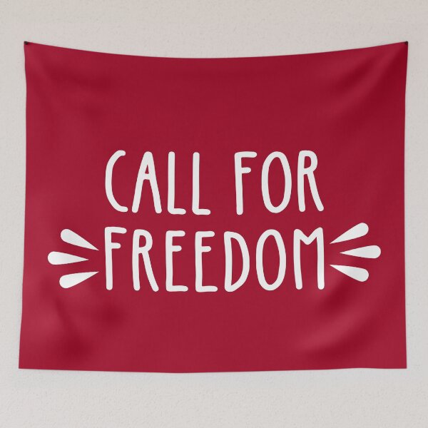 Item preview, Call for Freedom designed and sold by BlueZenStudio.