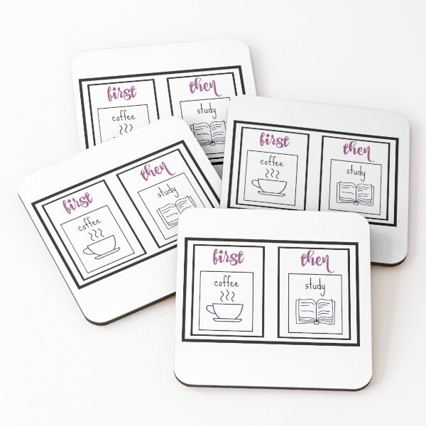 Item preview, First coffee BCBA designed and sold by stickersbycare.