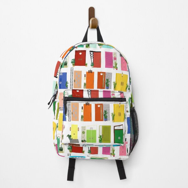 Item preview, Mid Century Modern Rainbow Doors designed and sold by jenbucheli.