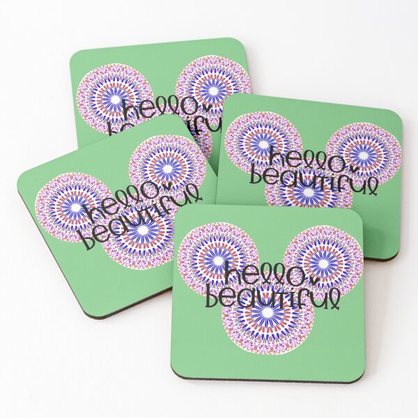 Item preview, Hello Beautiful Mandala Mouse designed and sold by eevee135.