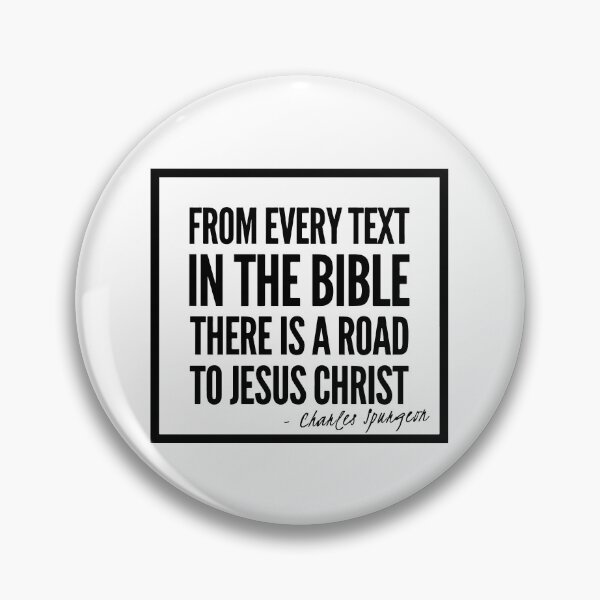 Item preview, Charles Spurgeon Quote - Road to Jesus designed and sold by HalpinDesign.