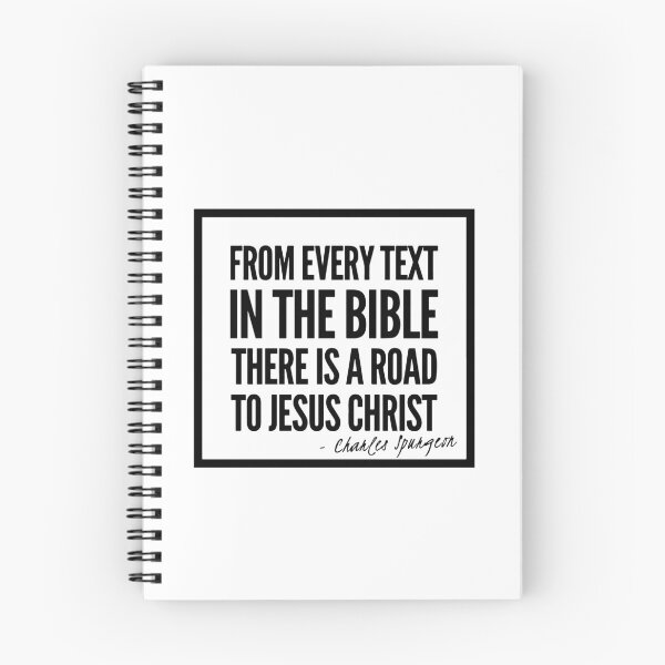 Item preview, Charles Spurgeon Quote - Road to Jesus designed and sold by HalpinDesign.