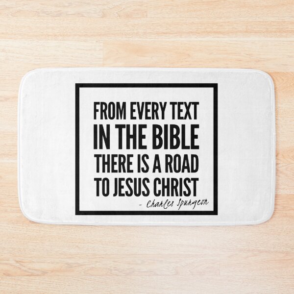 Item preview, Charles Spurgeon Quote - Road to Jesus designed and sold by HalpinDesign.