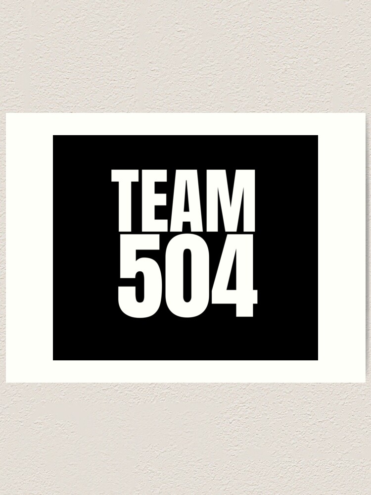 Team 504 - Honduras Area Code " Art Print for Sale by YCRDesign