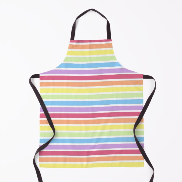 Item preview, Pastel Colorful Horizontal Rainbow Stripes designed and sold by wordznart.