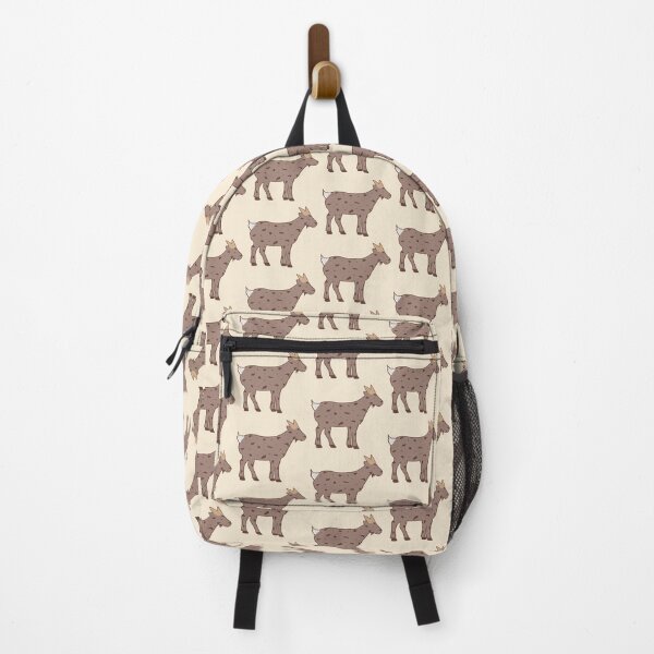 Item preview, Chocolate Ice Cream Goat (brown background) designed and sold by elrathia.