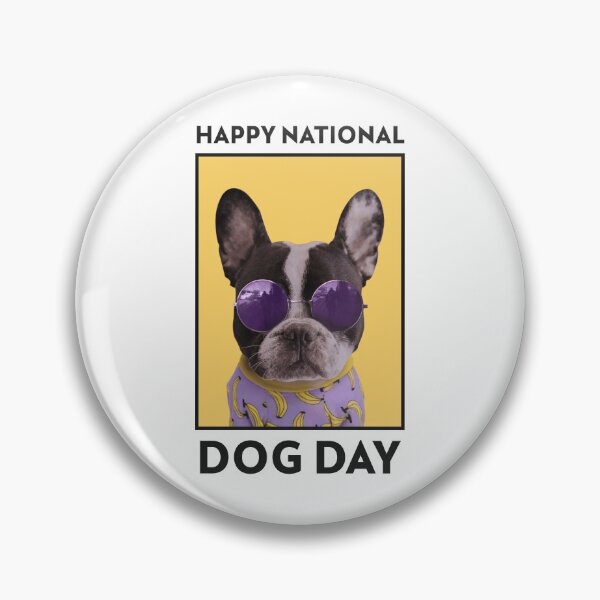 Item preview, Happy national dog day- Funny Pug Dog - Gift for dog appreciation day designed and sold by TamGustam.