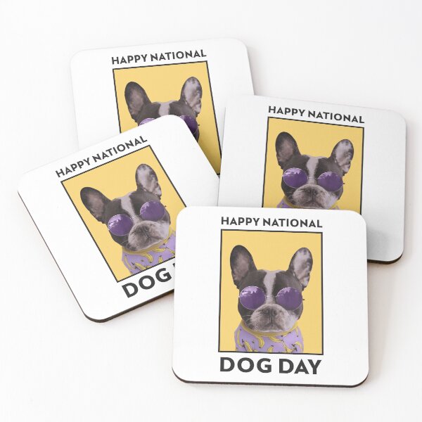 Item preview, Happy national dog day- Funny Pug Dog - Gift for dog appreciation day designed and sold by TamGustam.