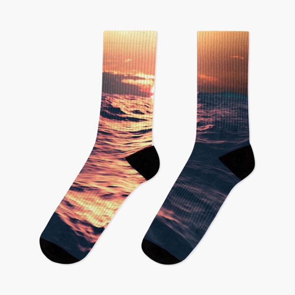 Item preview, Sun setting over Ocean Waves designed and sold by bradm50.