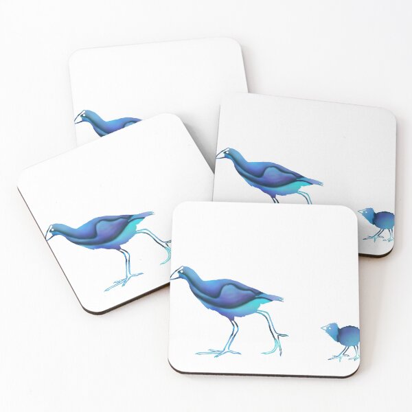 Item preview, Pukeko Paua outline designed and sold by Mayakiwi.