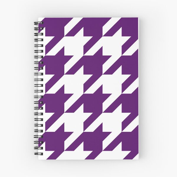 Item preview, Purple Houndstooth in White designed and sold by Moyanana.