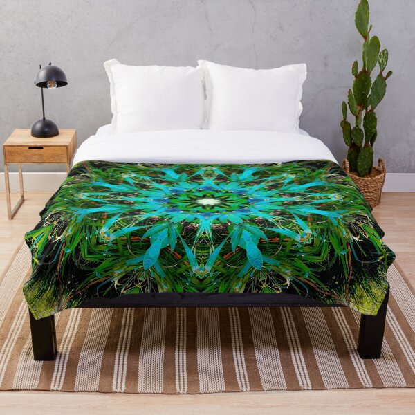 Item preview, Green Grass Nature Spirit Mandala  designed and sold by Sara Graham-Costain.