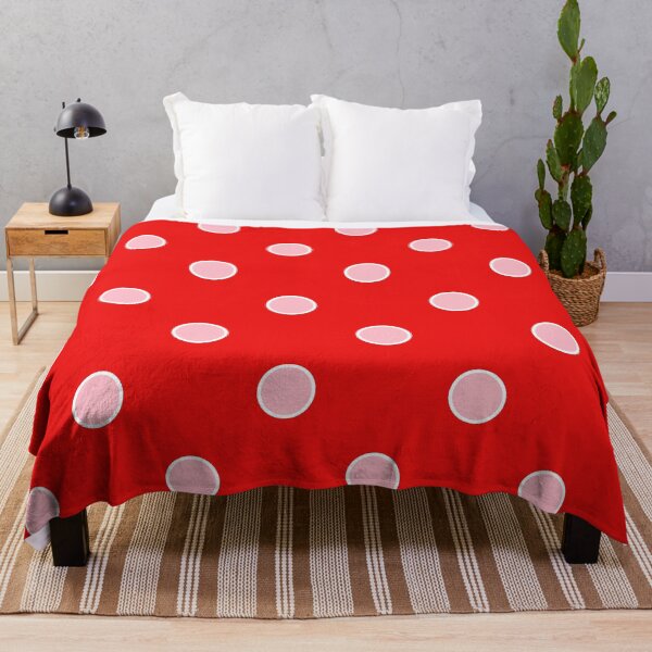 Item preview, Maribug Spots - Red and Pink Polka Dots designed and sold by BitterbluePine.