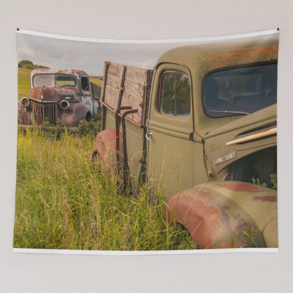 Item preview, couple of old rusty fords designed and sold by marvin barth.