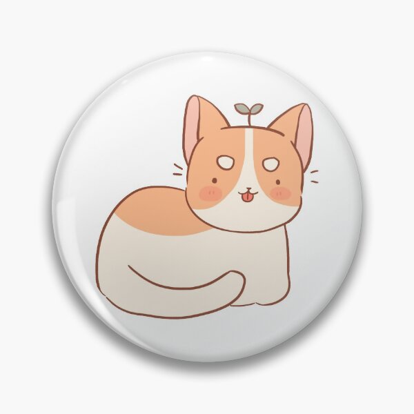 Item preview, cat pin #1 designed and sold by smushed-.