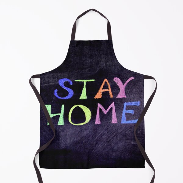 Item preview, Stay Home Colorful on Chalk Board designed and sold by mwagie.