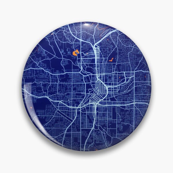 Item preview, Atlanta City Map Print, Atlanta City Map Poster, Atlanta City Map Wall Art, Atlanta City City Map, Map of Atlanta City, Atlanta City Map Art designed and sold by randomorder.
