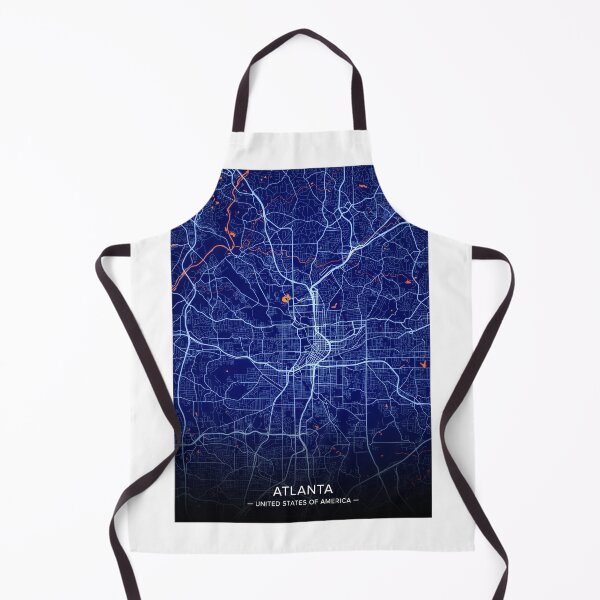 Item preview, Atlanta City Map Print, Atlanta City Map Poster, Atlanta City Map Wall Art, Atlanta City City Map, Map of Atlanta City, Atlanta City Map Art designed and sold by randomorder.