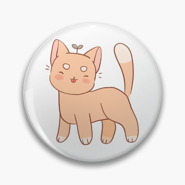 Item preview, cat pin #2 designed and sold by smushed-.