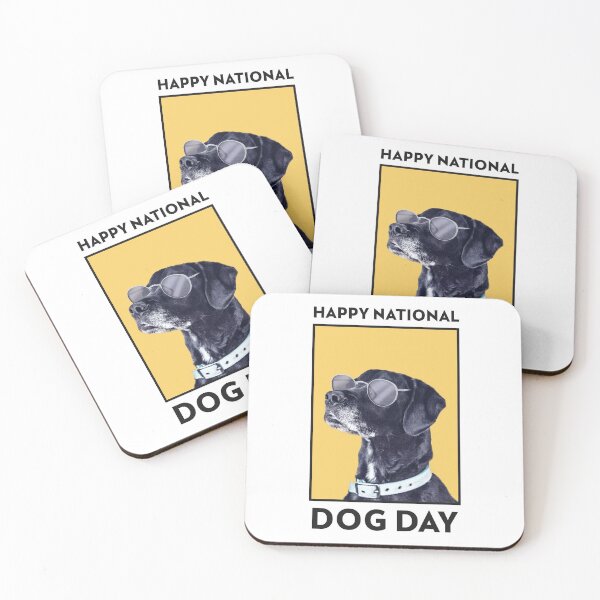 Item preview, Happy national dog day- Funny Labrador Dog - Gift for dog appreciation day designed and sold by TamGustam.