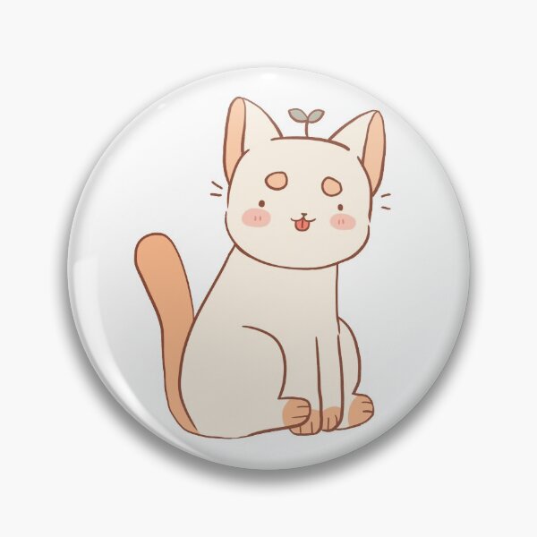 Item preview, cat pin #3 designed and sold by smushed-.