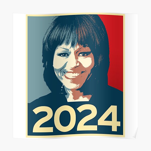 "Michelle 2024" Poster for Sale by popdesigner Redbubble