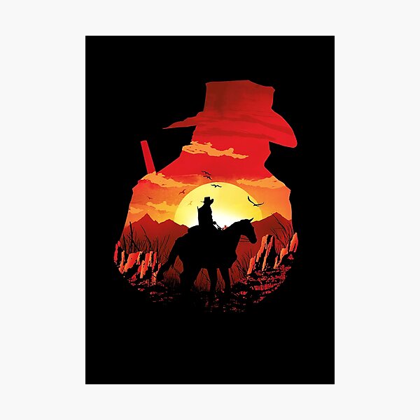 RDR2 Fotodruck