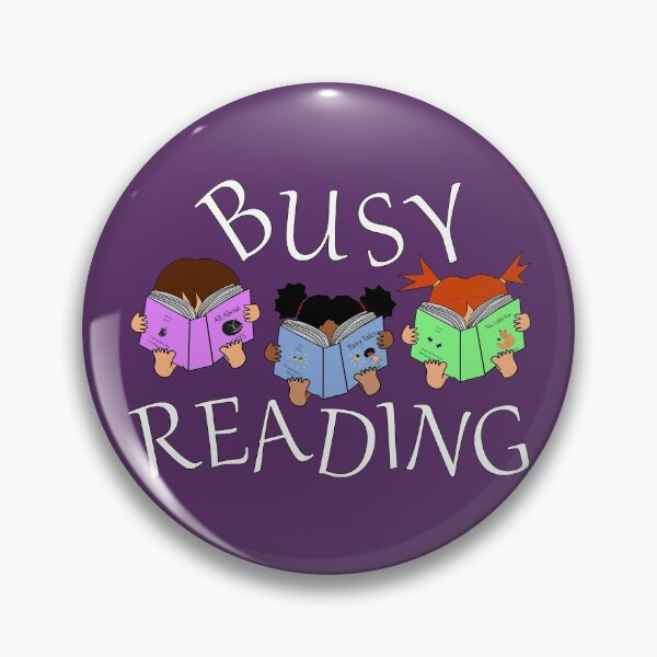Item preview, Busy Reading designed and sold by nutmegfairy.