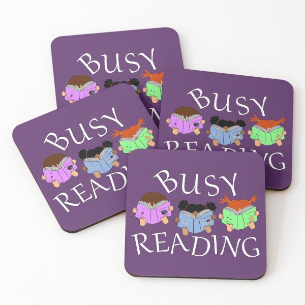 Item preview, Busy Reading designed and sold by nutmegfairy.