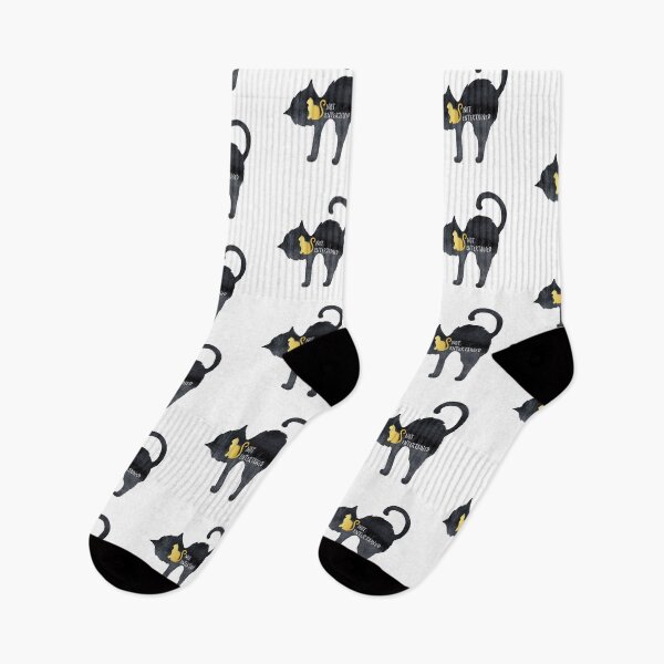 Item preview, Gold Cat, Black Cat, Not Entertained  designed and sold by Bliss Find And Design.