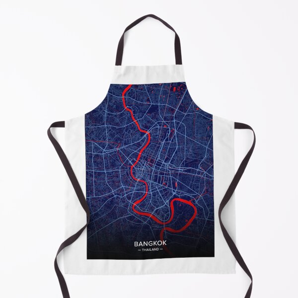 Item preview, Bangkok City Map Print, Bangkok City Map Poster, Bangkok City Map Wall Art, Bangkok City City Map, Map of Bangkok City, Bangkok City Map Art designed and sold by randomorder.