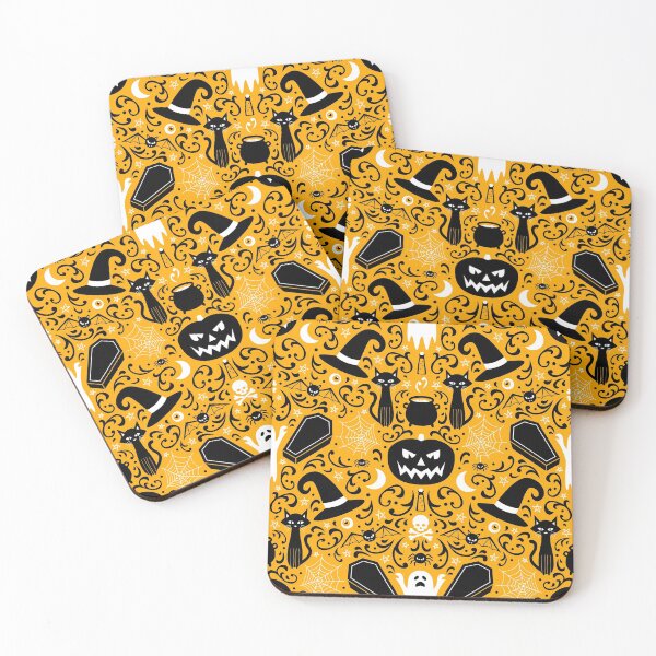 Item preview, Halloween Damask designed and sold by robyriker.
