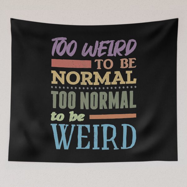 Item preview, Social Outcast Weirdo Humor designed and sold by Creatively Torn.