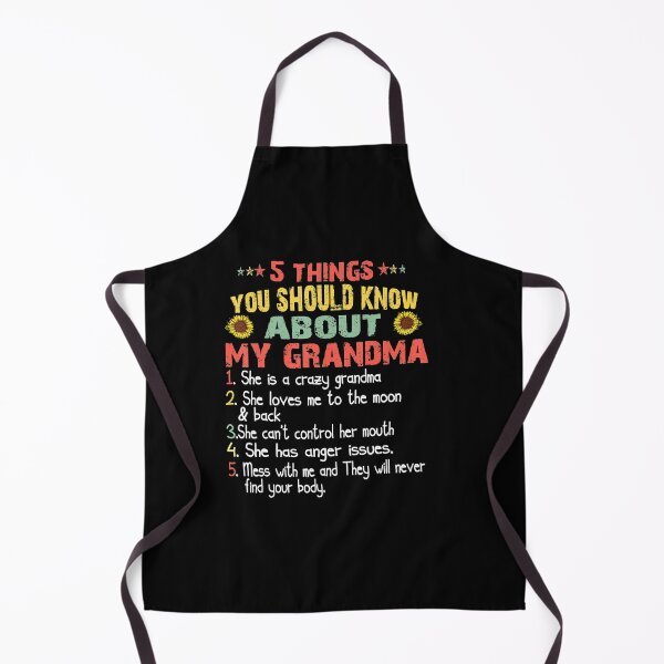 Item preview, 5 things you should know about my grandma sunflower designed and sold by Lykhota97.