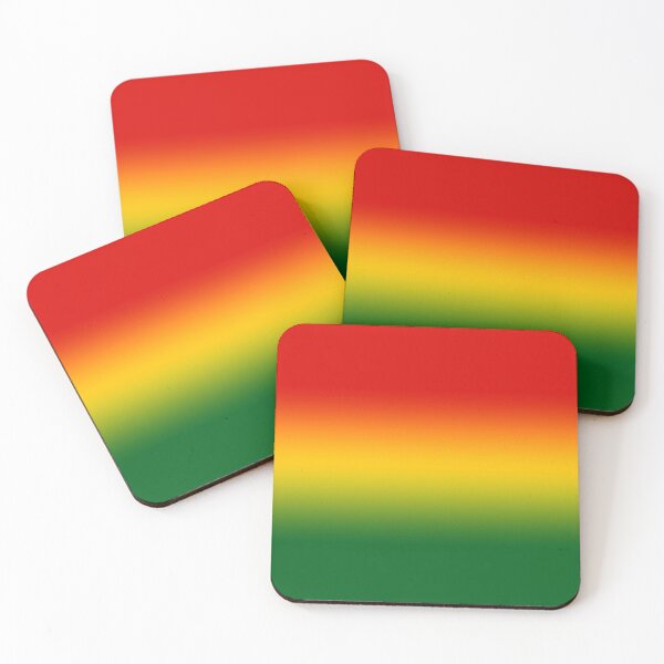 Item preview, Jamaican Colors Red Yellow Green Blend Pattern designed and sold by GiftsNPatterns.