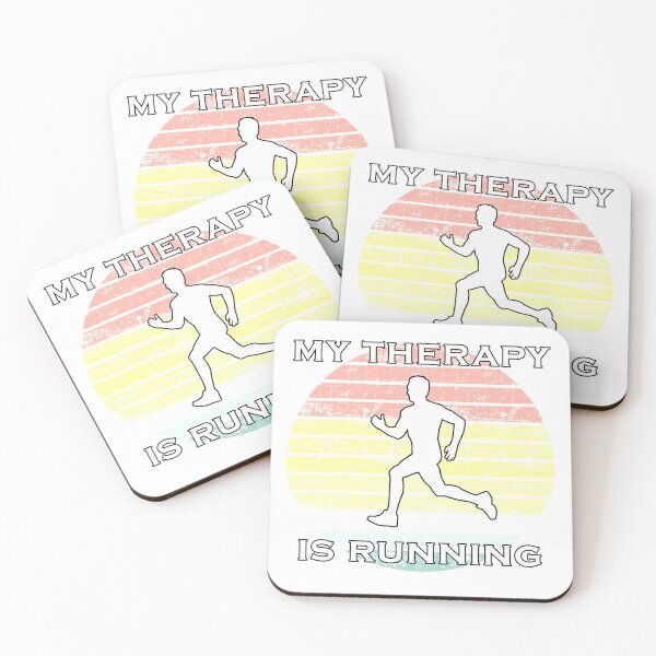 Item preview, My therapy is running designed and sold by Catsloversdotme.
