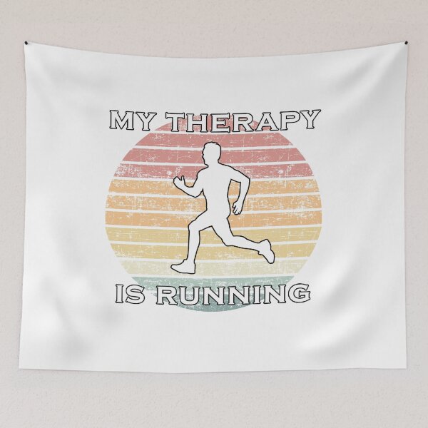 Item preview, My therapy is running designed and sold by Catsloversdotme.
