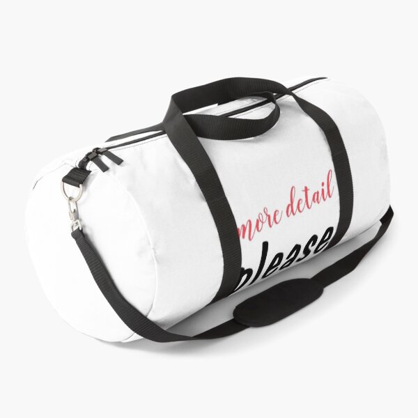 more detail please Duffle Bag