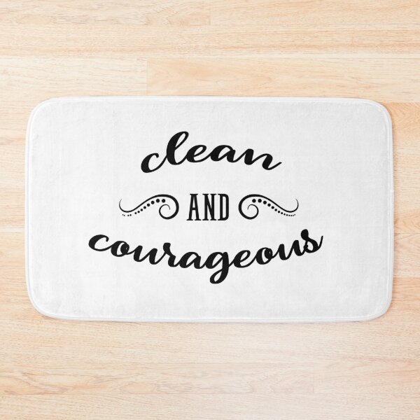 Item preview, Clean and Courageous designed and sold by JodyzDesigns.
