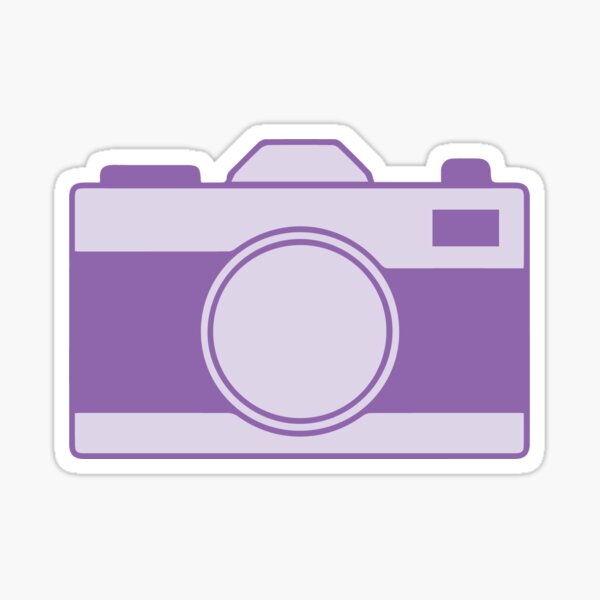 "camera " Sticker for Sale by mmariaa822 Redbubble