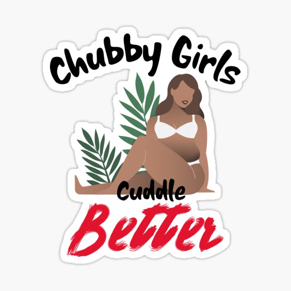 CHUBBY GIRLS CUDDLE BEST LOVE GIRLFRIEND FUNNY DECAL STICKER ART CAR WALL 