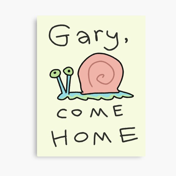 Vista previa del artículo con la obra «¡Gary, ven a casa!», diseñado y vendido por KawaiiCallie.