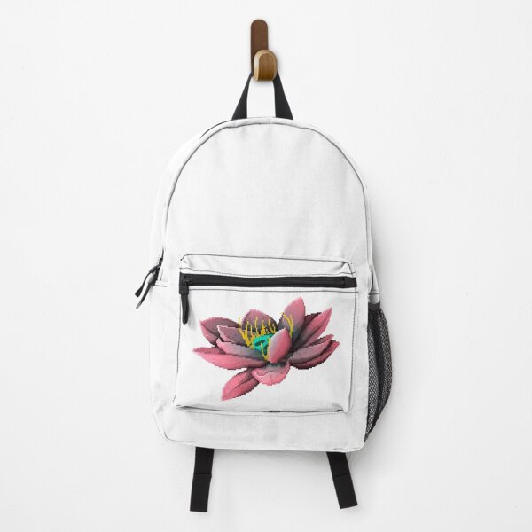Item preview, PIXEL ART-Lotus Flower designed and sold by AntiqaStudio.