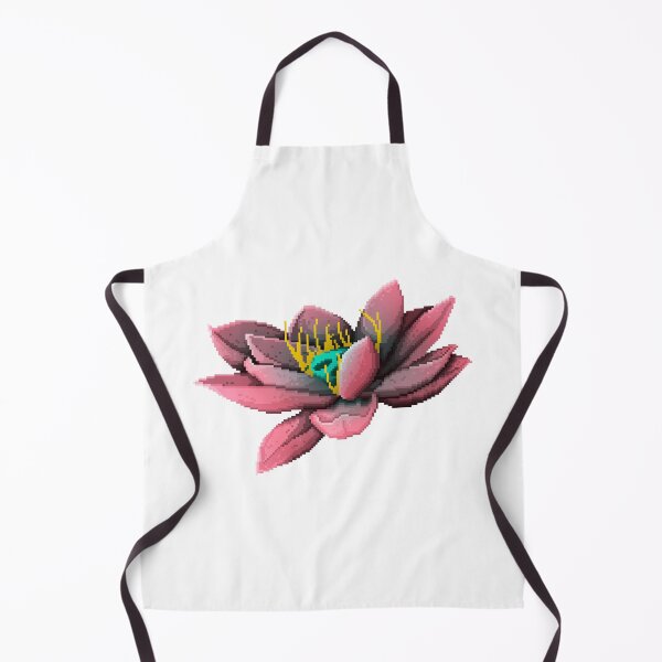 Item preview, PIXEL ART-Lotus Flower designed and sold by AntiqaStudio.