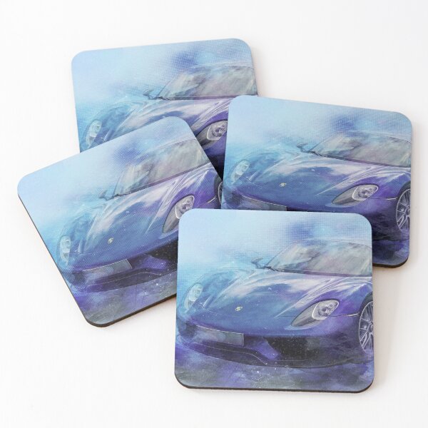 Item preview, Blue Porsche painting designed and sold by babidi34.
