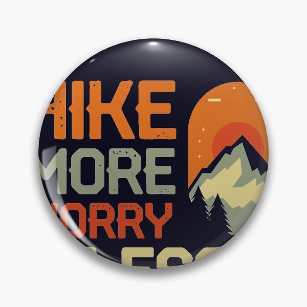 Item preview, Hike more worry less Camping designed and sold by mmos.