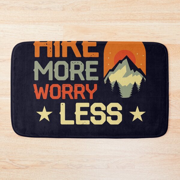 Item preview, Hike more worry less Camping designed and sold by mmos.